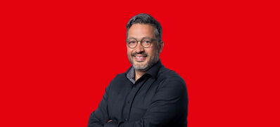 SPD-Ortsvereinsvorsitzender Sami Bouhari nimmt im Namen der SPD Coesfeld Stellung