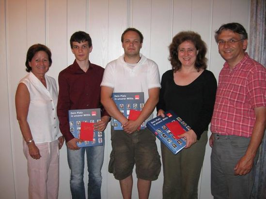 Begrüssung der Neumitglieder