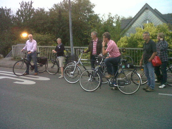 Radtour zur neuen Verkehrsführung in der nord-westlichen Innenstadt