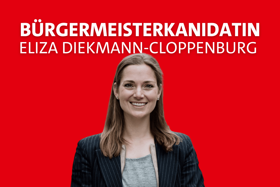 Bürgermeisterkandidatin Eliza Diekmann-Cloppenburg